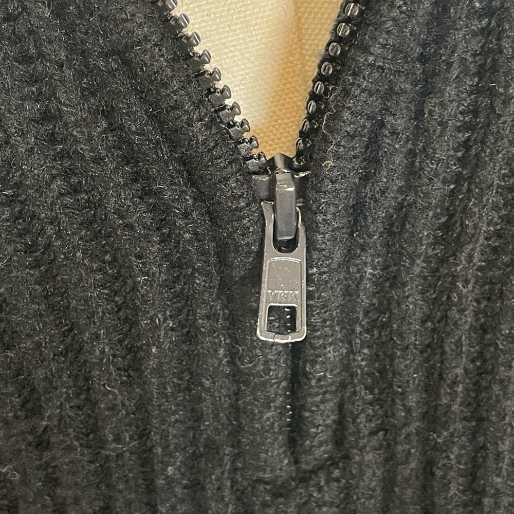 Sweet Baby Jamie Black Half Zip Sweater, M - Picture 10 of 10